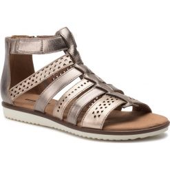 Sandały CLARKS - Kele Lotus 261335834 Metallic Multi. Klapki damskie Clarks. W wyprzedaży za 239,00 zł.
