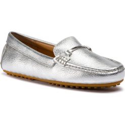 Mokasyny LAUREN RALPH LAUREN - Briony 802734705001 Silver. Szare mokasyny damskie marki Lauren Ralph Lauren, ze skóry, na płaskiej podeszwie. Za 519,00 zł.