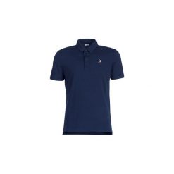Koszulki polo z krótkim rękawem Le Coq Sportif ESS Polo SS N°1 M. Niebieskie koszulki męskie le coq sportif, m, bez wzorów, polo, z krótkim rękawem, krótkie. Za 231,20 zł.