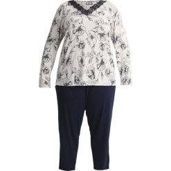 Piżamy damskie: Evans LONG SLEEVE PANT SET Piżama black/white