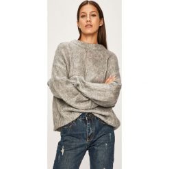 Answear - Sweter. Szare swetry damskie ANSWEAR, s, bez wzorów, z poliesteru, bez rękawów, bez kaptura. W wyprzedaży za 59,90 zł.