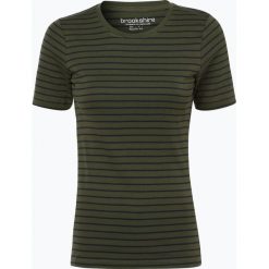 Brookshire - T-shirt damski, zielony. Czarne t-shirty damskie marki brookshire, m, w paski, z dżerseju. Za 39,95 zł.