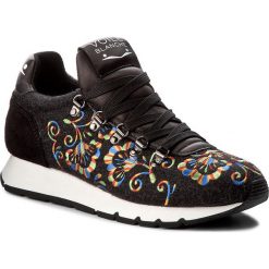 Sneakersy VOILE BLANCHE - Joey Lace 0012011827 Nero. Czarne sneakersy damskie marki Voile Blanche, ze skóry. W wyprzedaży za 487,00 zł.