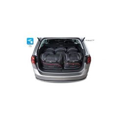 VW GOLF ALLTRACK, 2015- TORBY DO BAGAŻNIKA 5 SZT KJUST - 7043042. Torby podróżne KJUST, bez wzorów, z kauczuku, klasyczne. Za 1369,00 zł.