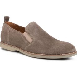 Półbuty GINO ROSSI - MI08-C727-734-03 Beige. Szare półbuty męskie Gino Rossi, na co dzień, bez wzorów, ze skóry, bez zapięcia. Za 259,99 zł.