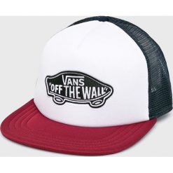 Vans - Czapka. Białe czapki męskie marki Vans, z poliesteru. Za 99,90 zł.