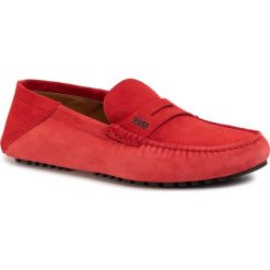 Mokasyny BOSS - Driver 50429102 10208864 01 Dark Red 605. Czerwone mokasyny męskie Boss, ze skóry, eleganckie. Za 1189,00 zł.