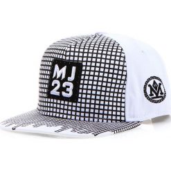 Czapki z daszkiem męskie: Czapka męska snapback biała (hx0204)
