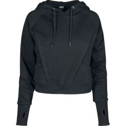 Urban Classics Ladies Thumb Hole Hoody Bluza z kapturem damska czarny. Czarne bluzy rozpinane damskie Urban Classics, xs, z kapturem. Za 144,90 zł.
