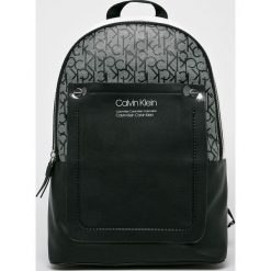 Calvin Klein - Plecak. Czarne plecaki męskie marki Calvin Klein, bez wzorów, ze skóry ekologicznej. Za 649,90 zł.