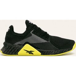 Reebok - Buty Flashfilm Train. Czarne sneakersy męskie Reebok, z gumy, na sznurówki. Za 279,90 zł.