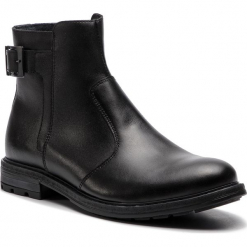 Kozaki SERGIO BARDI - Gleris FW127374018GR 101. Czarne buty zimowe męskie Sergio Bardi, ze skóry. W wyprzedaży za 229,00 zł.