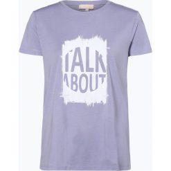 Talk about - T-shirt damski, lila. Niebieskie t-shirty damskie talk about, z nadrukiem, z bawełny. Za 179,95 zł.