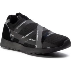 Sneakersy EMPORIO ARMANI - X4X253 XL692 L057 Black/Black/Silver. Czarne sneakersy męskie Emporio Armani, bez zapięcia. Za 819,00 zł.
