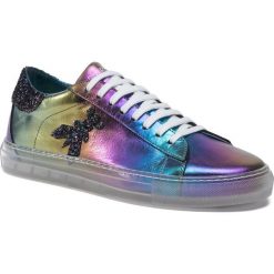 Sneakersy PATRIZIA PEPE - 2V8807/A2GX-J2FQ Gradiant/Transparent. Półbuty damskie Patrizia Pepe, na co dzień, bez wzorów, ze skóry, bez obcasa, na płaskiej podeszwie, bez zapięcia. Za 889,00 zł.