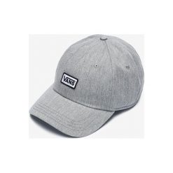 Vans Czapka z daszkiem Szary. Szare czapki damskie Vans, bez wzorów, z bawełny. Za 152,95 zł.