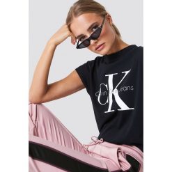 Odzież: Calvin Klein T-shirt Taka Crew Neck - Black