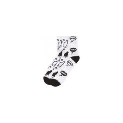 Skarpetki Bobby Sox - Miau! BS6. Czarne skarpetki damskie Bobby Sox - skarpetki, bez wzorów, z elastanu. Za 18,00 zł.