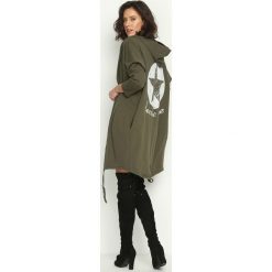 Bluzy damskie: Khaki Bluza Become One