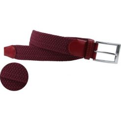 Pasek PAA0016220. Czerwone paski męskie Giacomo Conti, w paski, z bawełny. Za 89,00 zł.