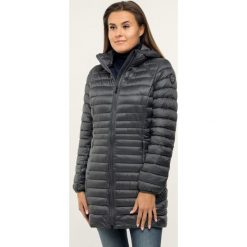 Kurtka puchowa Napapijri Aerons N0YI5D. Szare kurtki damskie Napapijri, xl, bez wzorów, z puchu, bez kaptura. W wyprzedaży za 559,00 zł.