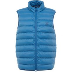 Barbour ASKHAM GILET Kamizelka oxford blue. Niebieskie kurtki męskie marki Barbour, m, bez wzorów, z materiału, bez kaptura. Za 629,00 zł.