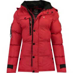 Kurtka zimowa "Bukka" w kolorze czerwonym. Czerwone kurtki damskie Canadian Peak, na zimę, s, bez wzorów, bez kaptura. W wyprzedaży za 285,95 zł.