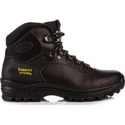 Buty trekkingowe męskie: Grisport Buty męskie Lontra Dakar Trekking 2 ciemnobrązowe r. 44 (1242D26G)