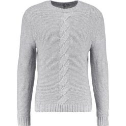 Swetry klasyczne męskie: FTC Cashmere Sweter opal grey