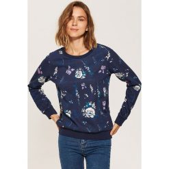 Bluza - Granatowy. Niebieskie bluzy męskie marki House, l. Za 119,99 zł.