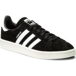 Buty adidas - Campus BZ0084 Cblack/Ftwwht/Cwhite. Czarne sneakersy męskie Adidas, na co dzień, w paski, z zamszu, z paskami. W wyprzedaży za 299,00 zł.