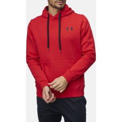 Bejsbolówki męskie: Under Armour Bluza męska Rival Fitted Pull Over czerwona r. L (1302292-600)