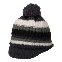 Czapki damskie: Viking Czapka damska exclusive czarno-biało-szara (2128643UNI)