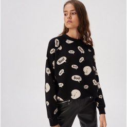 Bluza Casper - Czarny. Czarne bluzy damskie Sinsay, s, bez wzorów, bez rękawów, bez kaptura. Za 59,99 zł.