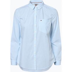Tommy Jeans - Bluzka damska, biały. Białe bluzki damskie Tommy Jeans, s, bez wzorów, z jeansu, bez kołnierzyka, bez rękawów. Za 349,95 zł.