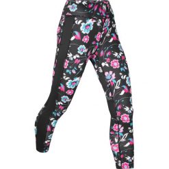Legginsy sportowe 3/4, Level 1 bonprix czarny z nadrukiem. Czarne legginsy sportowe damskie bonprix, z nadrukiem, na fitness i siłownię. Za 109,99 zł.