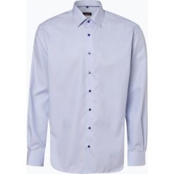 Eterna Modern Fit - Koszula męska – niewymagająca prasowania, niebieski. Niebieskie koszule męskie Eterna Modern Fit, m, bez wzorów, z materiału, bez kołnierzyka, bez rękawów. Za 199,95 zł.