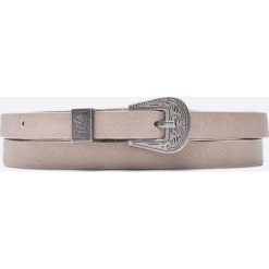 Answear - Pasek Wild Nature. Brązowe paski damskie marki ANSWEAR, w paski, ze skóry ekologicznej. W wyprzedaży za 39,90 zł.