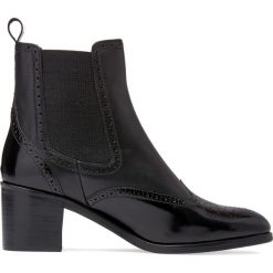 Botki damskie: Botki skórzane Palomo