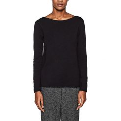 Sweter w kolorze czarnym. Czarne swetry damskie Esprit, m, bez wzorów, bez rękawów, bez kaptura. W wyprzedaży za 109,95 zł.