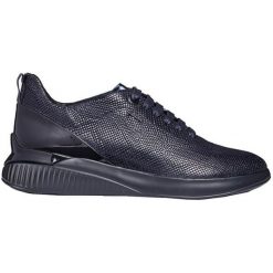 Geox Theragon C Navy / Dk Navy d828sc-09dhh-c4078 (Rozmiar 40). Niebieskie buty sportowe damskie marki Geox, z haftami, ze skóry ekologicznej, sportowe. W wyprzedaży za 315,00 zł.