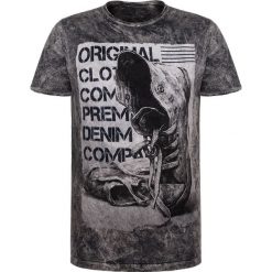 Męski T-shirt dekatyzowany but. Szare t-shirty męskie Morillo, na lato, m, bez wzorów, z bawełny, bez kołnierzyka. Za 29,99 zł.