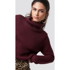 Rut&Circle Dzianinowy golf Tinelle - Red. Czerwone golfy damskie Rut&Circle, z dzianiny. Za 80,95 zł.