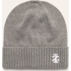 Izod - Czapka. Szare czapki męskie IZOD, bez wzorów, z bawełny. W wyprzedaży za 49,90 zł.