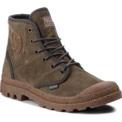 Trapery PALLADIUM - Pampa Hi Cord 05976-247-M Khaki/Beluga. Zielone bez kategorii Palladium, z tworzywa sztucznego. W wyprzedaży za 319,00 zł.