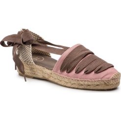 Espadryle TONI PONS - Gavet Rosa/Taupe. Różowe espadryle damskie Toni Pons, bez wzorów, z tworzywa sztucznego, bez obcasa, na obcasie. Za 219,00 zł.