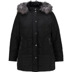 Bomberki damskie: Evans BLACK PIPED HEM PADDED COAT Kurtka przejściowa black