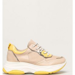 Answear - Buty. Brązowe buty sportowe damskie ANSWEAR, z gumy. Za 149,90 zł.