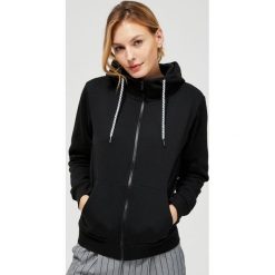 Bluza na zamek z kapturem. Czarne bluzy damskie Moodo, xxl. Za 69,99 zł.