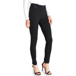 Tom Tailor Spodnie Czarny. Czarne spodnie damskie Tom Tailor, z elastanu. Za 211,95 zł.